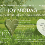 1 november 2026: JOY middag met proeverij