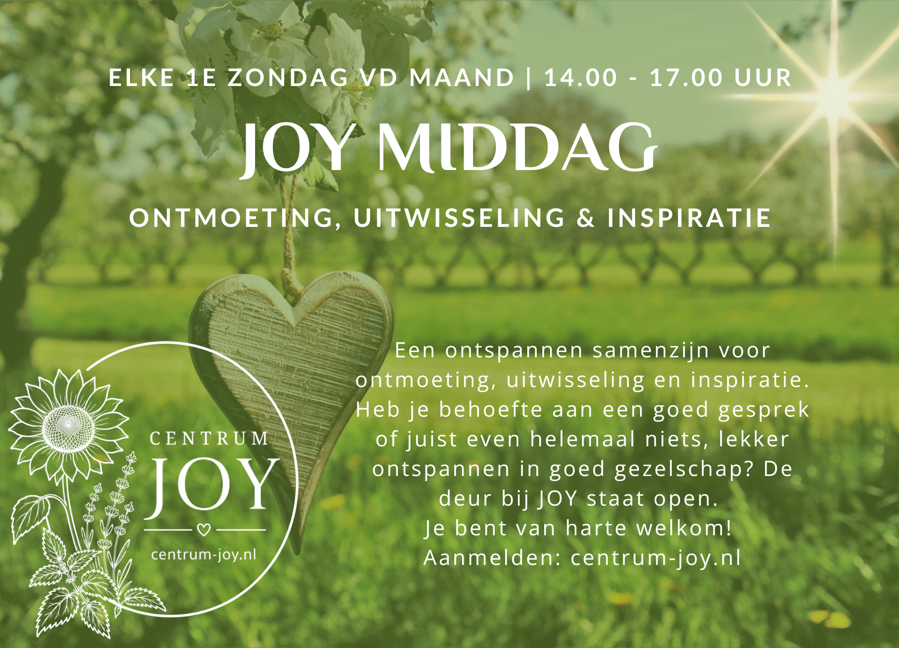 6 september 2026: JOY middag