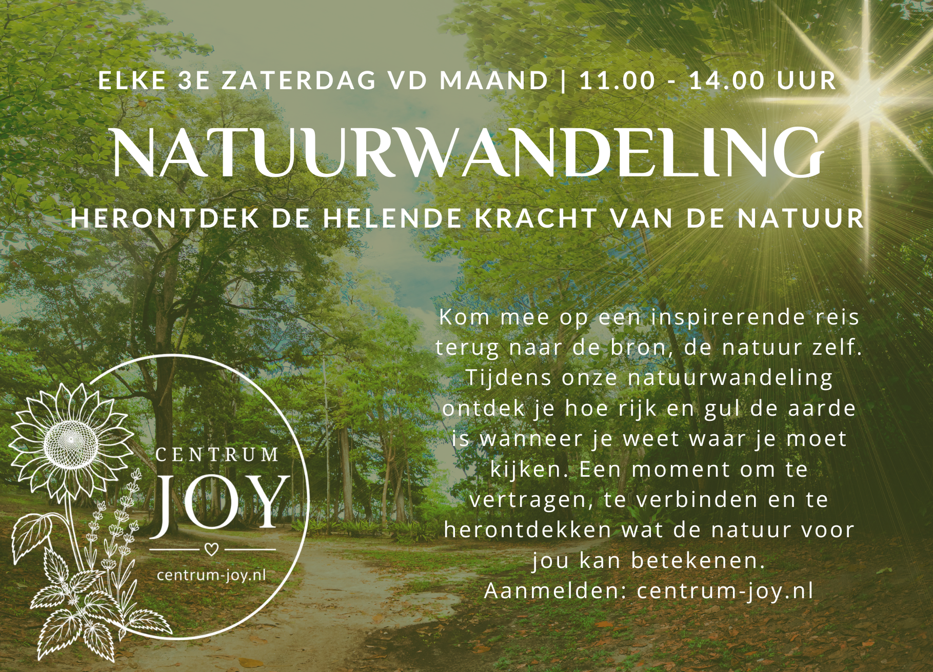 15 augustus 2026: Natuurwandeling