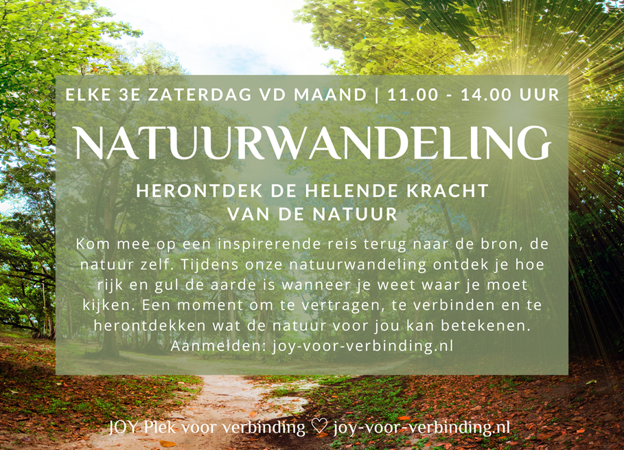 18 juli 2026: Natuurwandeling