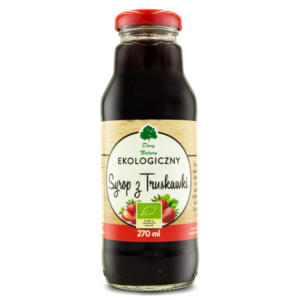 Biologische aardbeiensiroop 0,27 l