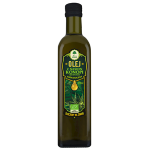 Biologische hennepzaadolie 0,25 liter