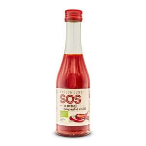 Biologische hete chilisaus 220 g