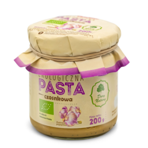 Biologische knoflookpasta 200 g