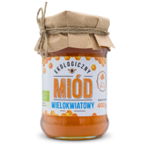 Biologische meerbloemenhoning 400 g