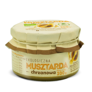 Biologische mierikswortelmosterd 200 g