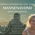5 november 2026: Mannenavond door Laura Grüntjes