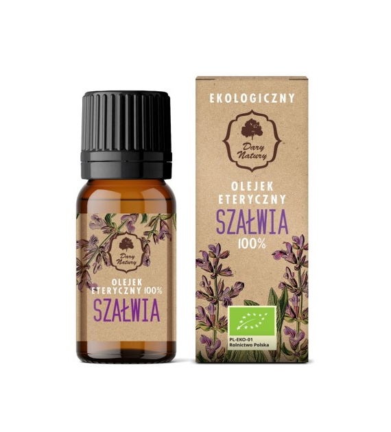 NIEUW! Etherische olie - salie, 100% biologisch